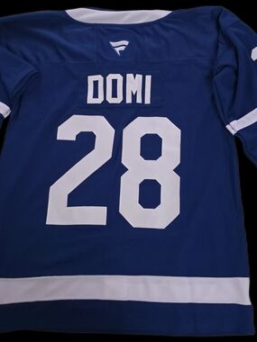 New with tags Toronto Maple Leafs custom Tie Domi #28 Fanatics
